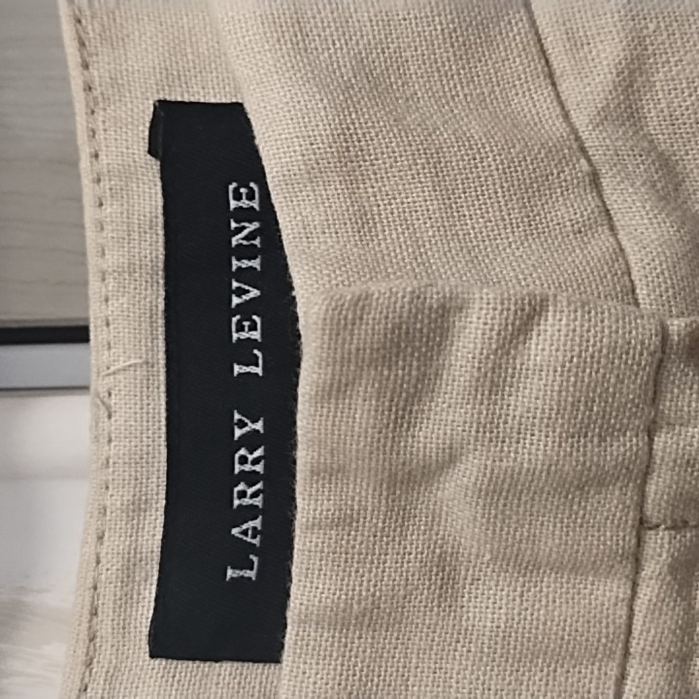 Larry Levine Cream Gouchos - Picture 2 of 4